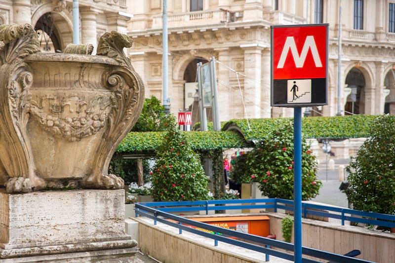 Fermata Metro Roma Piazza Repubblica