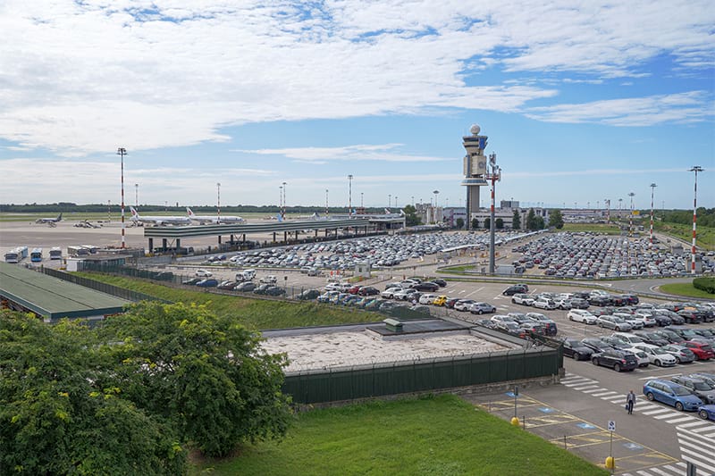 Vista di Terminal 1 Malpensa