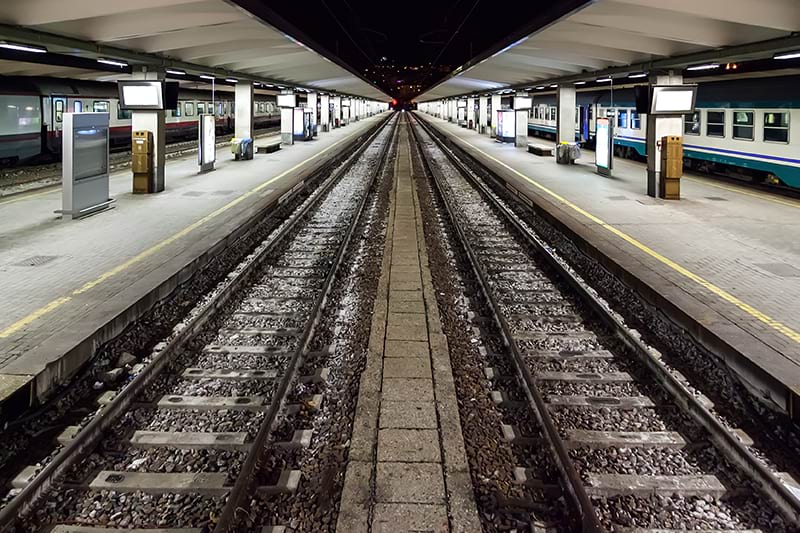 Binari della Stazione di Trieste