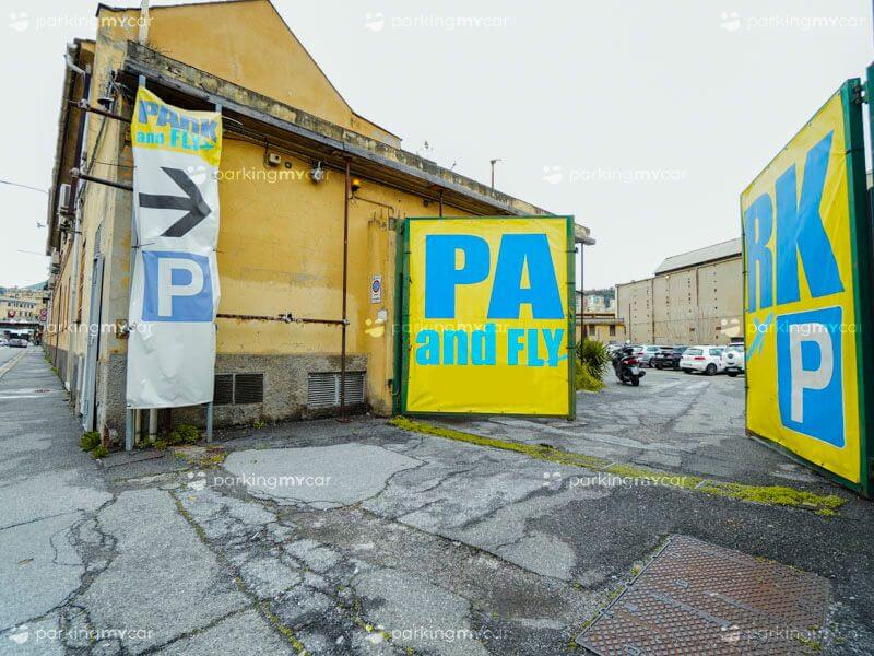 Genoa Park And Fly Scoperto - Porto Genova Accesso Genoa Park And Fly Scoperto