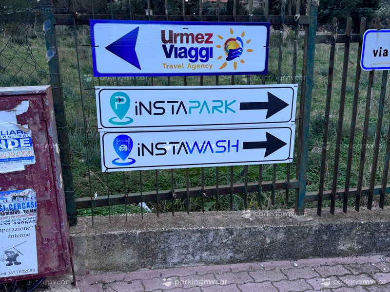 Instapark - Aeroporto Palermo Indicazioni stradali Instapark - Aeroporto Palermo