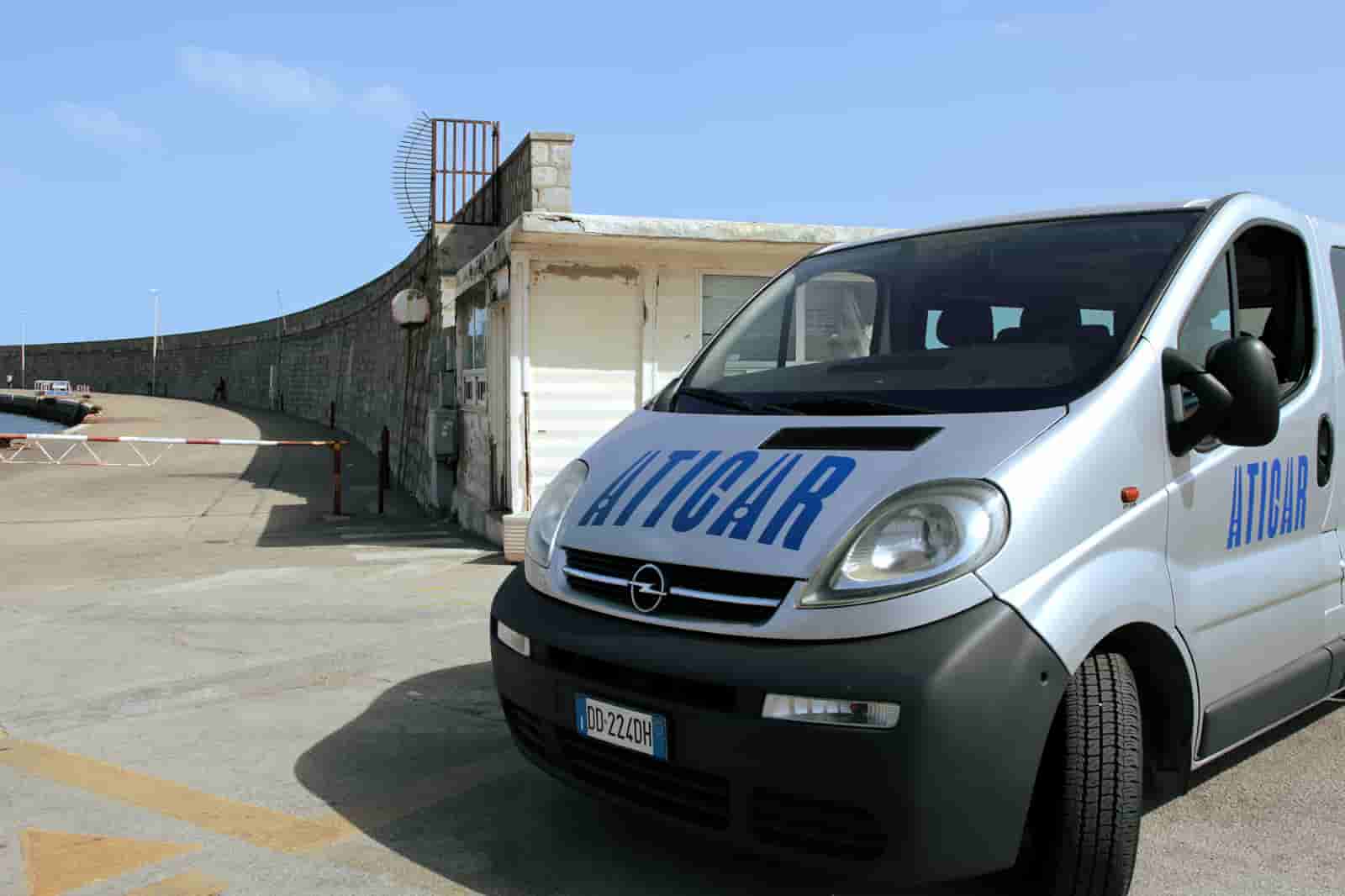 Aticar - Porto Terracina Navetta gratuita Aticar - Porto Terracina