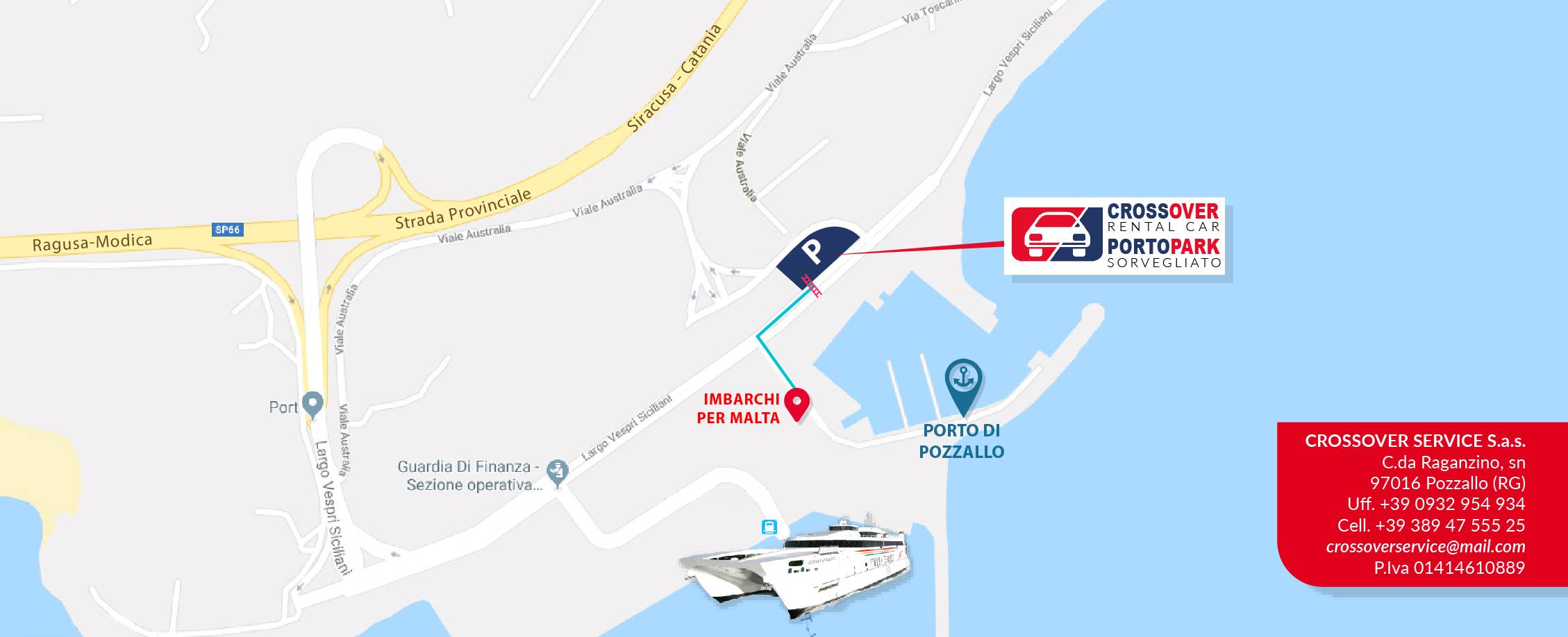 Porto Park - Porto Pozzallo Piantina Porto Park - Porto Pozzallo